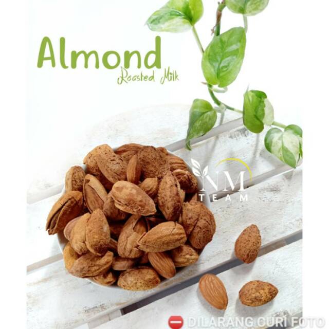 

ROASTED ALMOND MILK (1 Kg) Kemasan Biasa