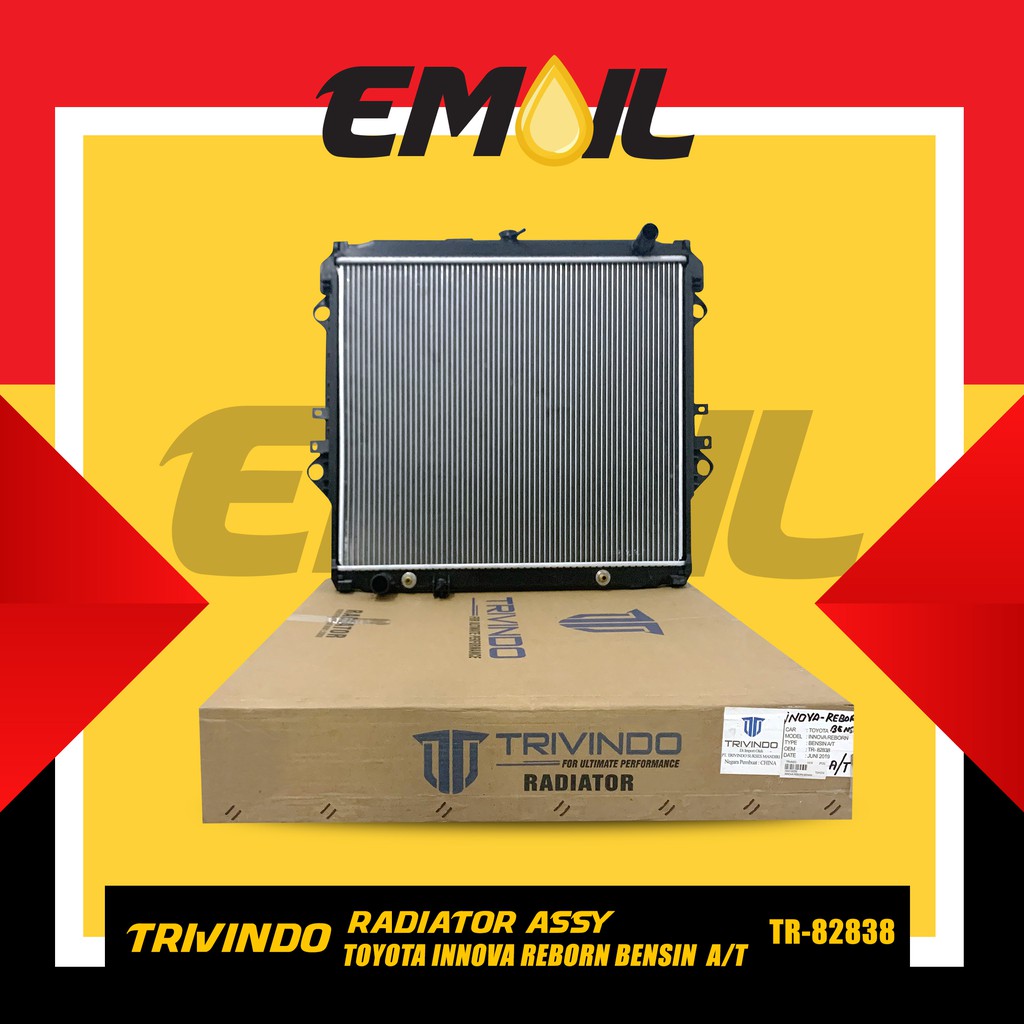 Radiator assy Toyota Innova Reborn Bensin AT MATIC TR-82838 Trivindo