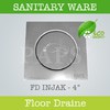 FLOOR DRAIN INJAK 4 INCH