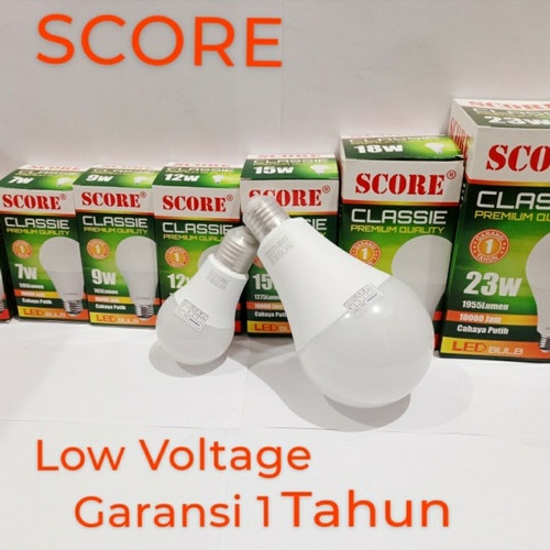 Jual Lampu LED Murah Bohlam LED Garansi 1 Tahun SCORE Classie | Shopee Indonesia