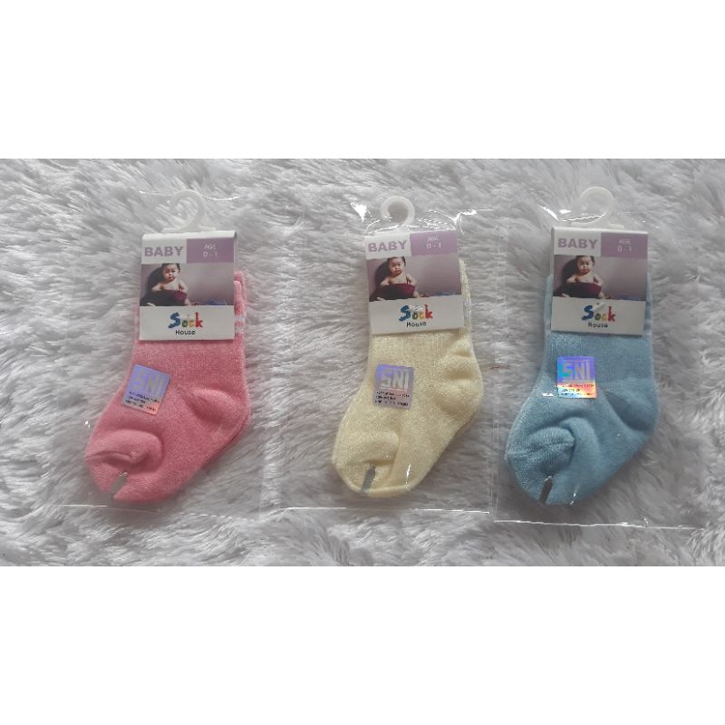 Mundo - Sock House - Kaos Kaki bayi - Ukuran : 8 - 10 - Umur : 0 - 1 Th