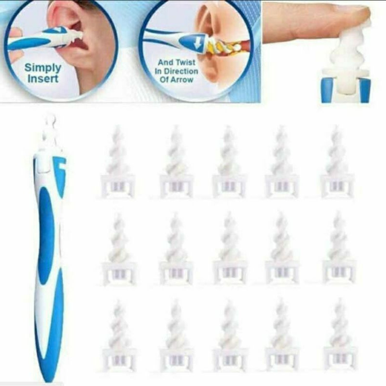 Smart Swab Easy Earwax Removal Alat Pembersih Telinga No Box