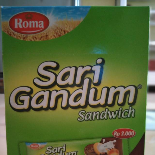 

Roma sari gandum cokelat