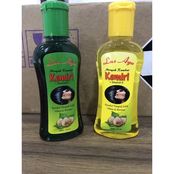 lus ayu minyak rambut kemiri BPOM