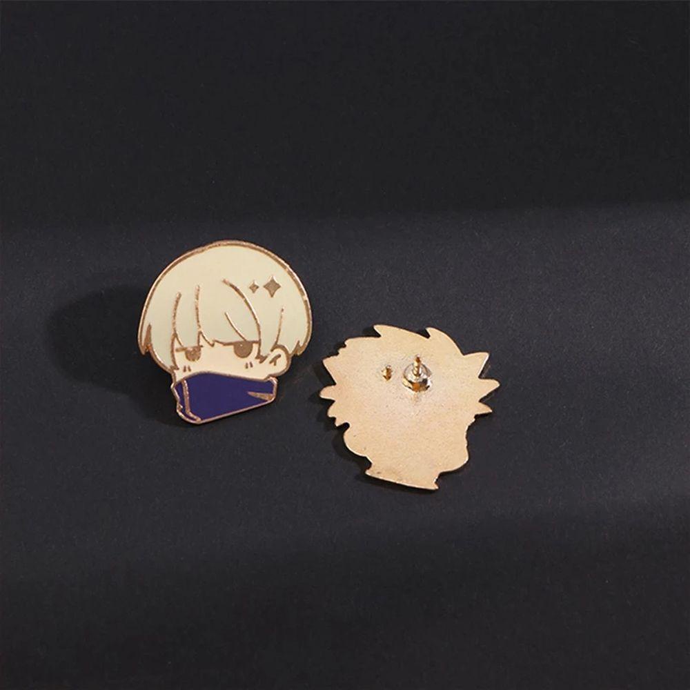 Bros Pin Enamel Desain Kartun Jujutsu Kaisen Untuk Dekorasi Pakaian