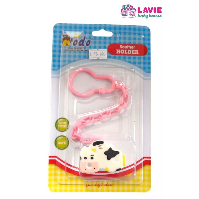 Dodo Soother Holder Pacifier Tali Rantai Gantungan Jepitan Empeng Bayi