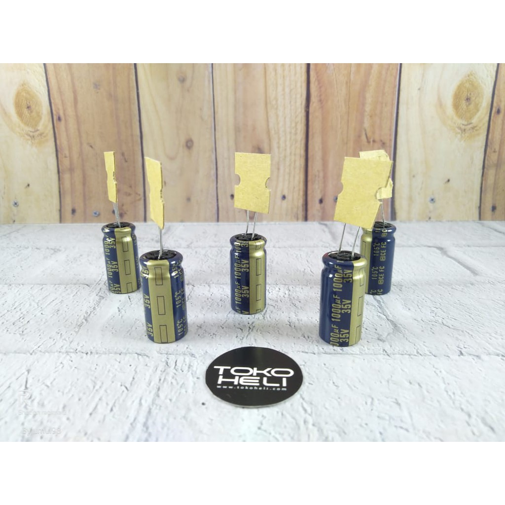 SRY Panasonic 35V 1000uf Low Impedance ESR Electrolytic Capacitor Elco