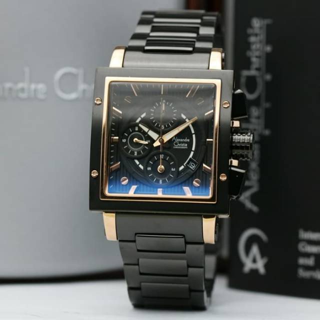 JAM TANGAN PRIA / COWOK ALEXANDRE CHRISTIE AC 6182 AC6182 ORIGINAL BERGARANSI