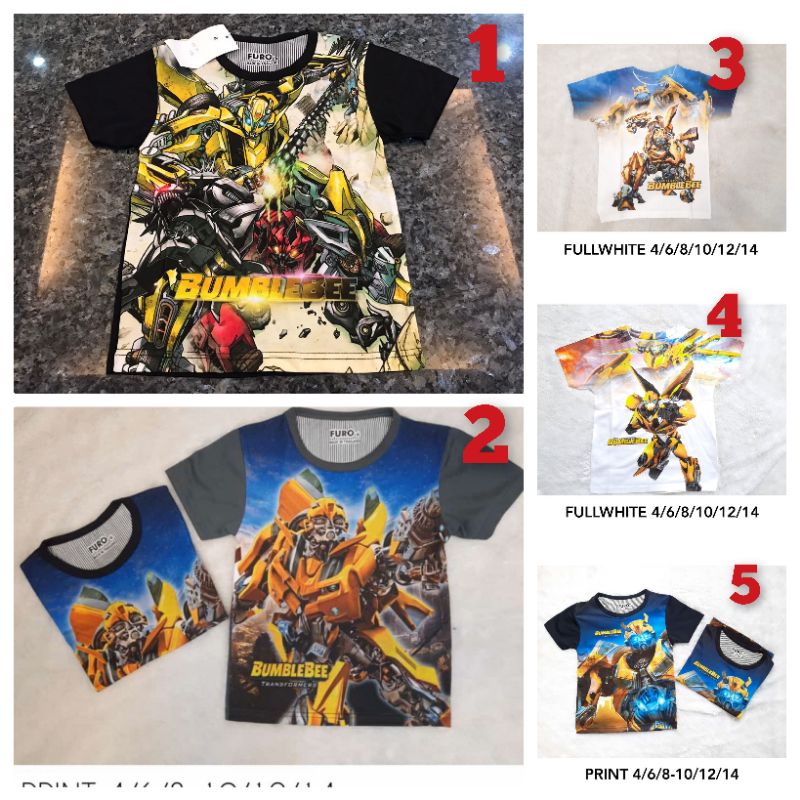 Kaos Bumblebee Import merk FURO