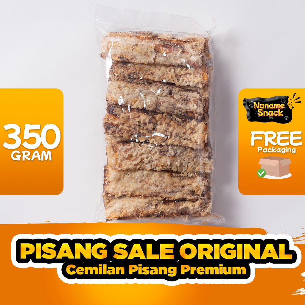 NoName Snack - Pisang Sale Original Grosir Cemilan 350Gr