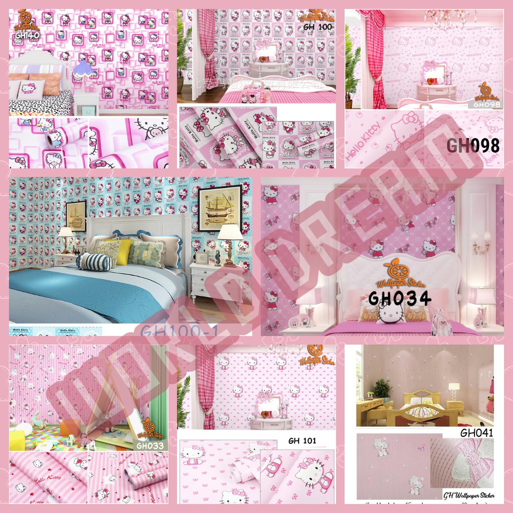 COD MURAH WALLPAPER  DINDING  STICKER KAMAR ANAK WALPAPER 