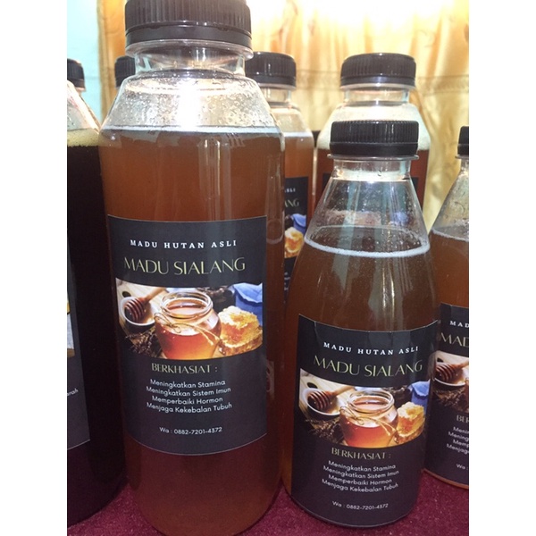 

Madu Hutan Asli (Madu Sialang) 500ml