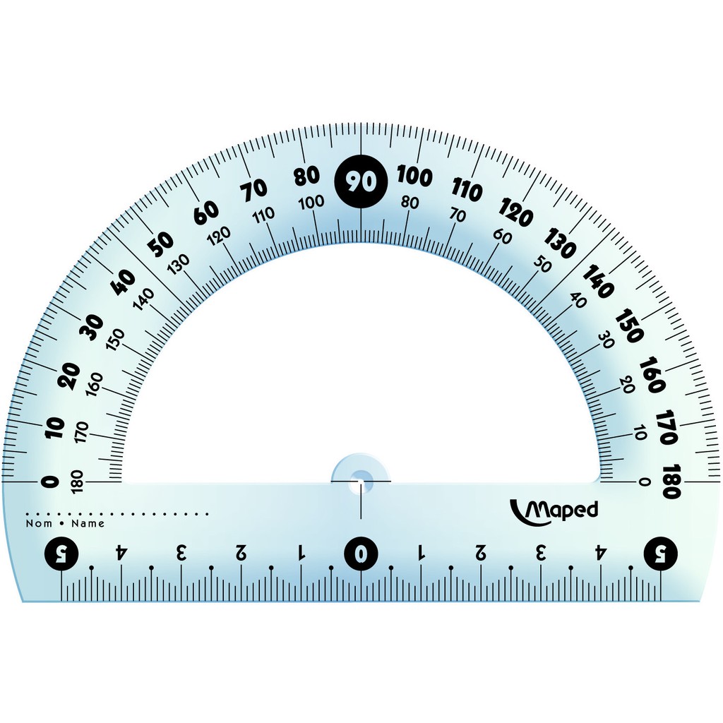

Maped Essential Penggaris Busur 180 Derajat 12 cm