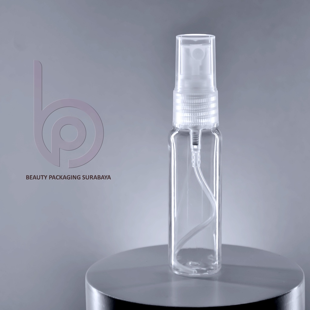 Botol Plastik PET 30ml BR Bening Tutup Spray