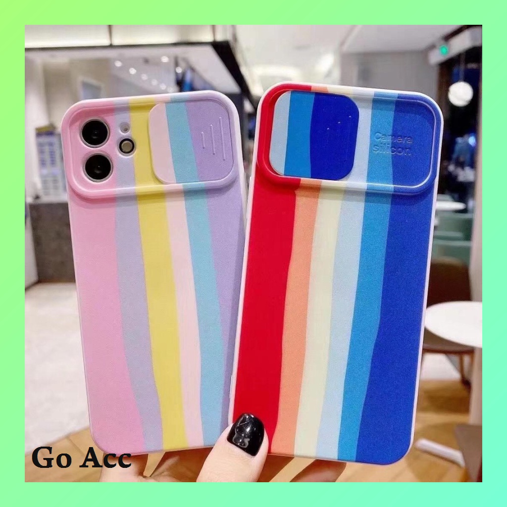 NEW Softcase Window pelangi for Oppo A1K A54 A74 RENO 5F, Realme C20 C21 C25 C2