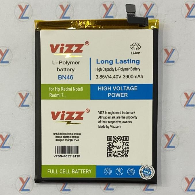 BATERAI VIZZ REDMI 7 / REDMI NOTE 8 / BN46