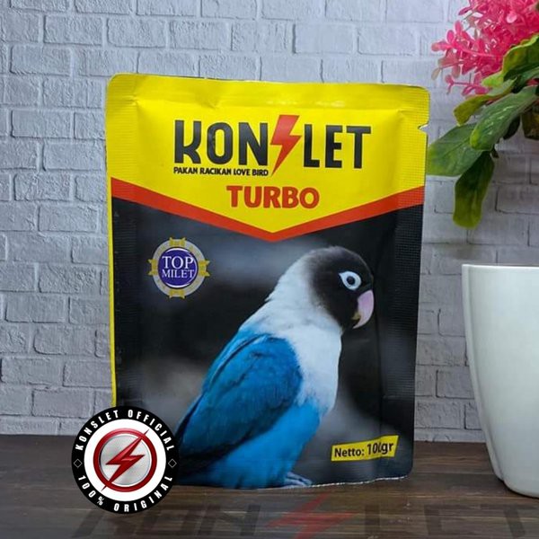 pakan lomba konslet turbo - pakan lomba lovebird aa duki