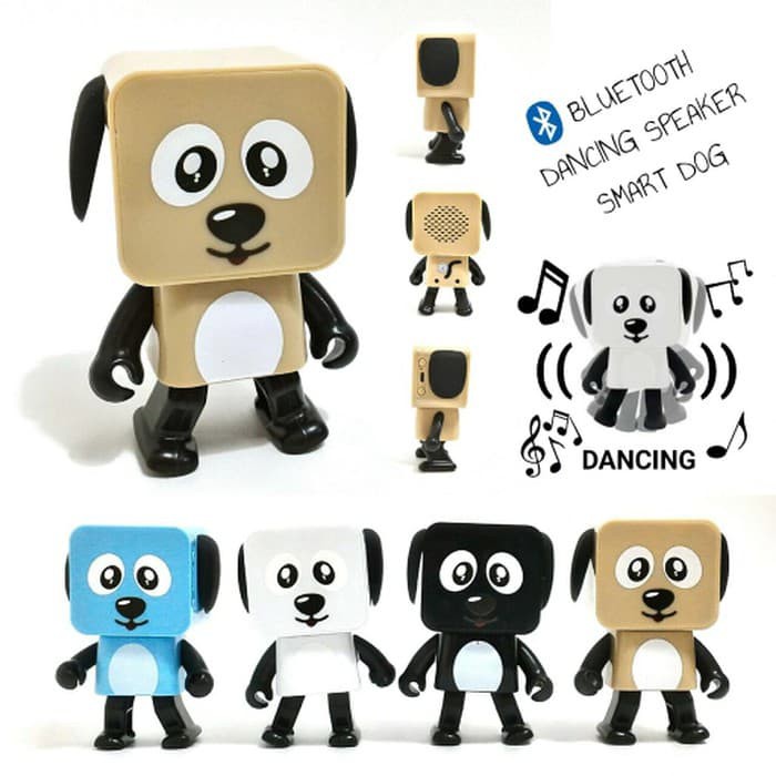 Speaker BLUETOOTH DOGGY DANCING SMART DOG CUTE Lucu / Imut Grosir