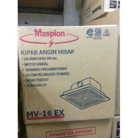 JUALJUALJUAL Hexos Kipas Ventilasi Maspion MV16EX