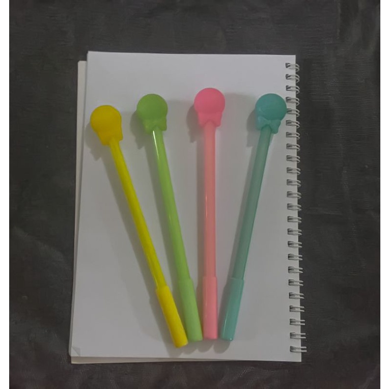 

Pulpen permen lollipop warna warni lucu