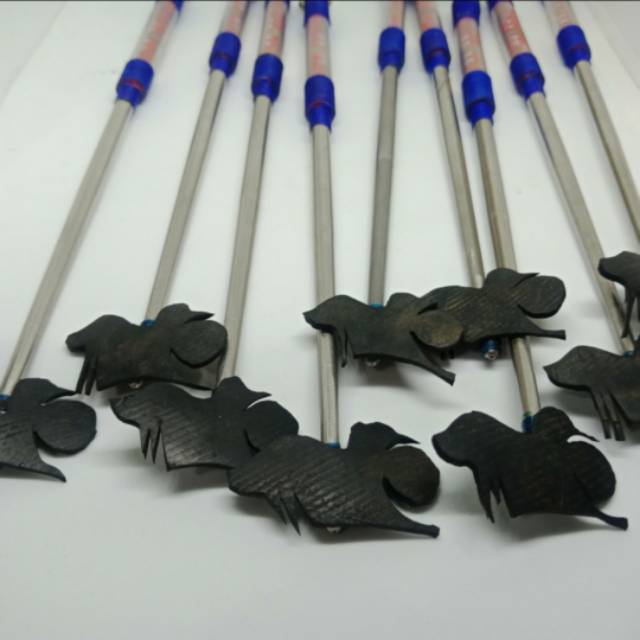 stick wayang cupang untuk melatih mental cupang gagang stainless