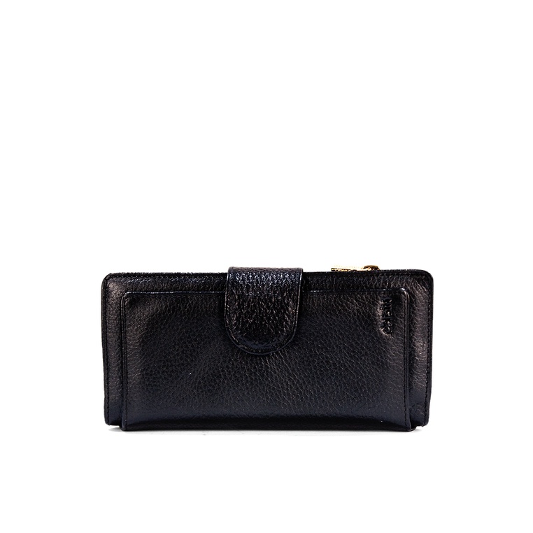 Dompet Kulit Wanita Hitam Kulit Asli Jerusalem 191