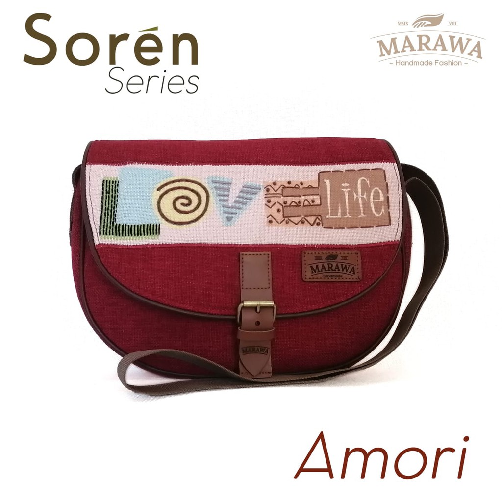 AMORI Model Soren by Marawa Etnik Tas Selempang Etnik Lucu AMORI Model Soren by Marawa Etnik Tas Selempang Etnik Lucu