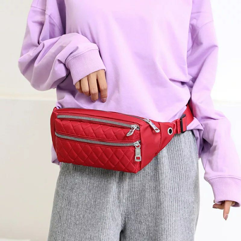 ABRAAR Kadabra Waist Bag CHICHI Minimalist Multi-pocket Fashion Women Bag Bahan Longchamp