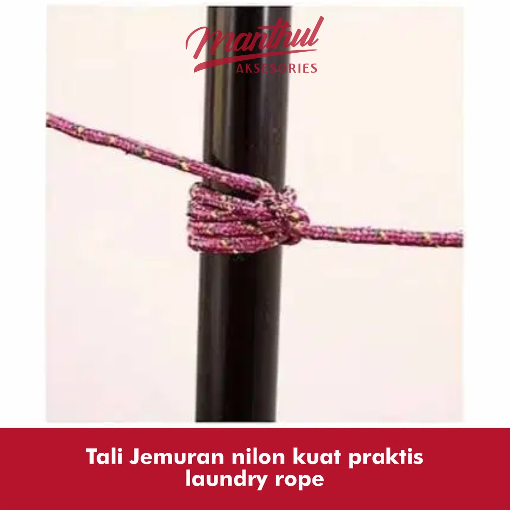 Tali Jemuran nilon kuat praktis laundry rope