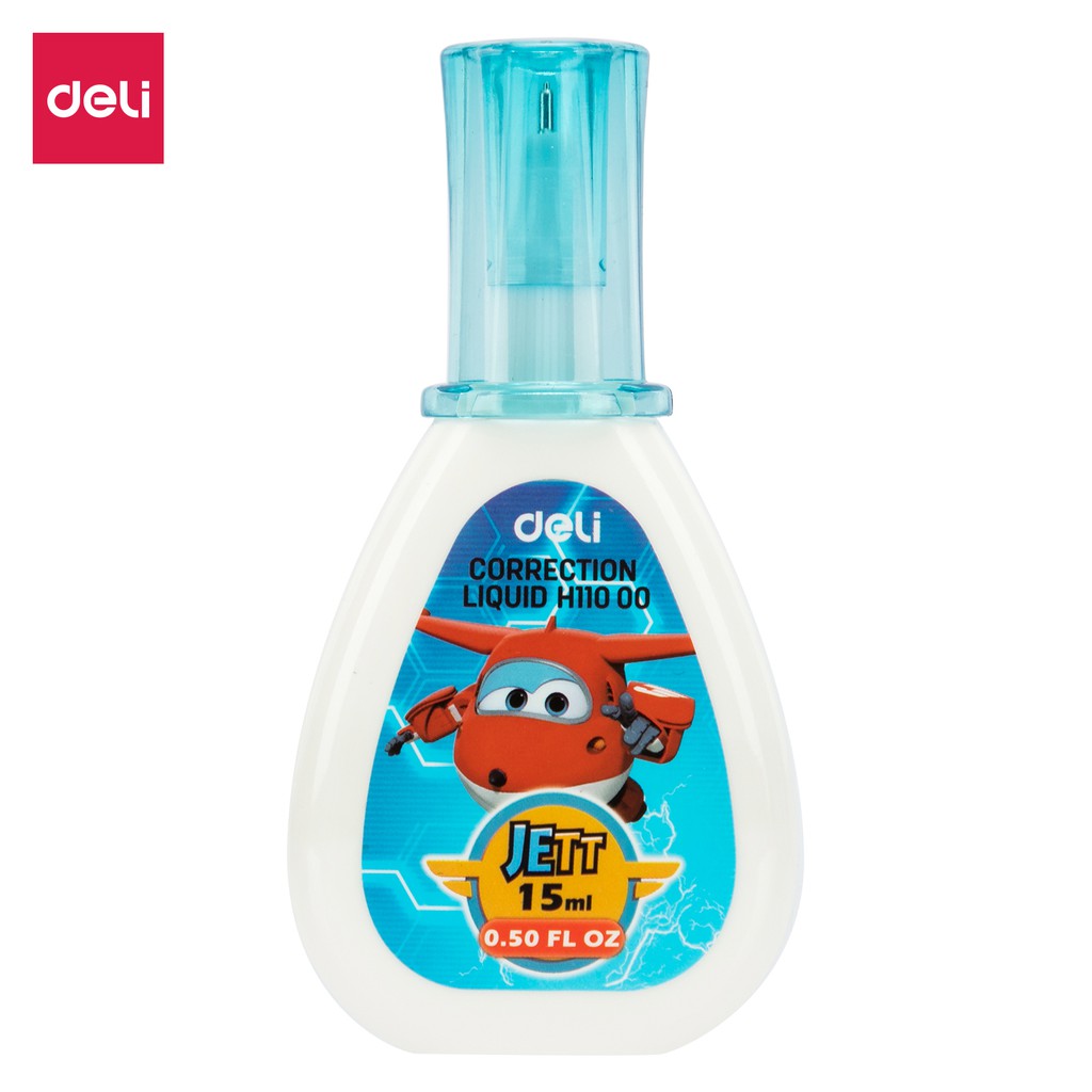 

Deli 15ml Super Wings Tip X Koreksi Balpen Cair Cepat Kering Tutup dengan Klip (Campuran) EH11000