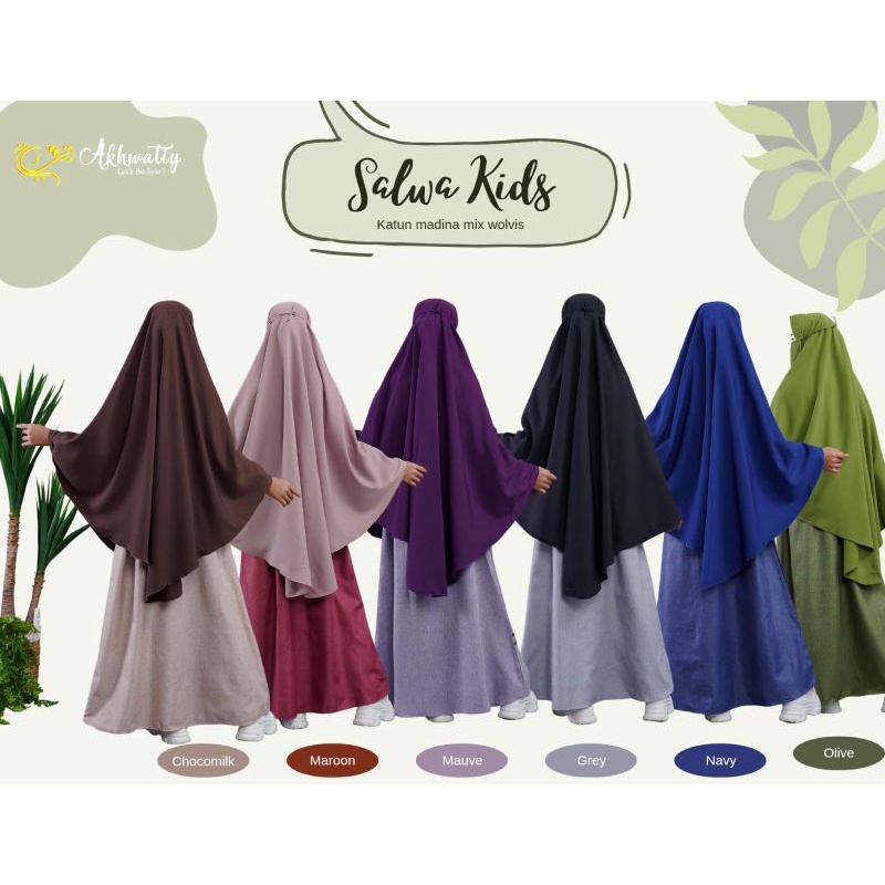 Banat SALWA by Akhwatiy Kids