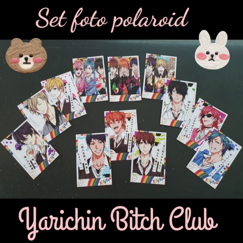 set foto anime/manga Yarichin Bitch Club