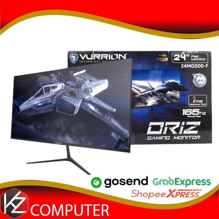 MONITOR LED GAMING VURRION ORIZ 24'' INCH 24MG500-F 165HZ 1ms