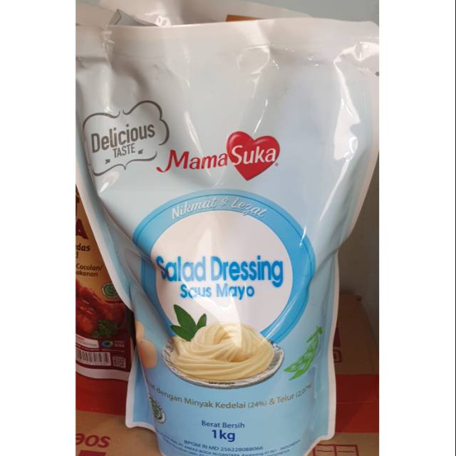 

Mayonaise Salad Dressing Mamasuka 1kg Live