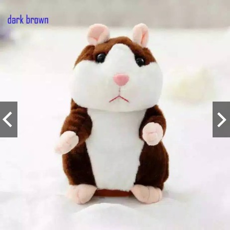 (G_W) Hamster Talking Mainan Boneka Edukasi Anak/Bayi Bisa Meniru Suara