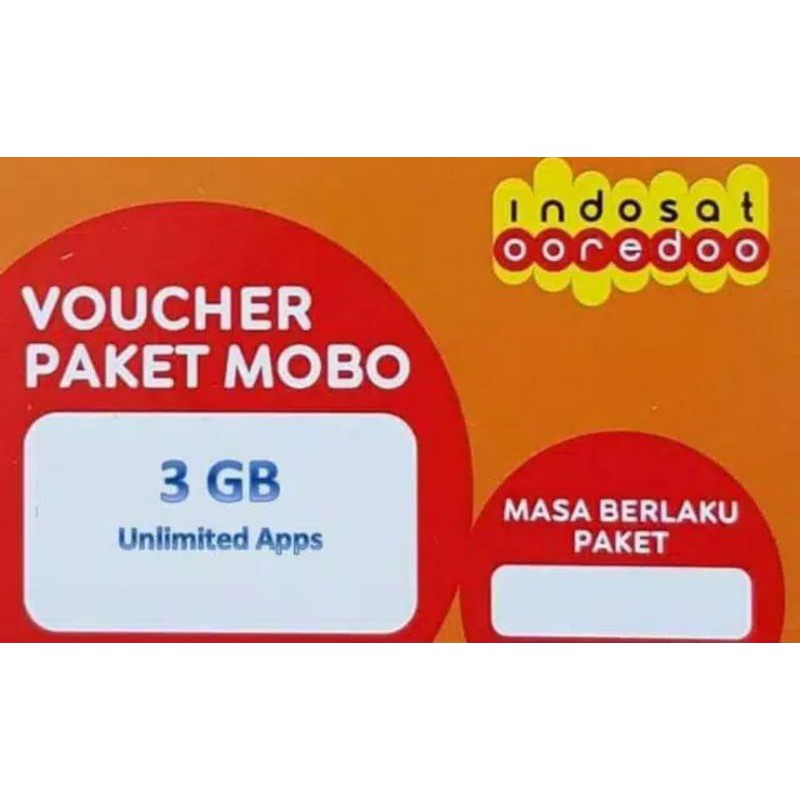 Indosat 3gb unlimited