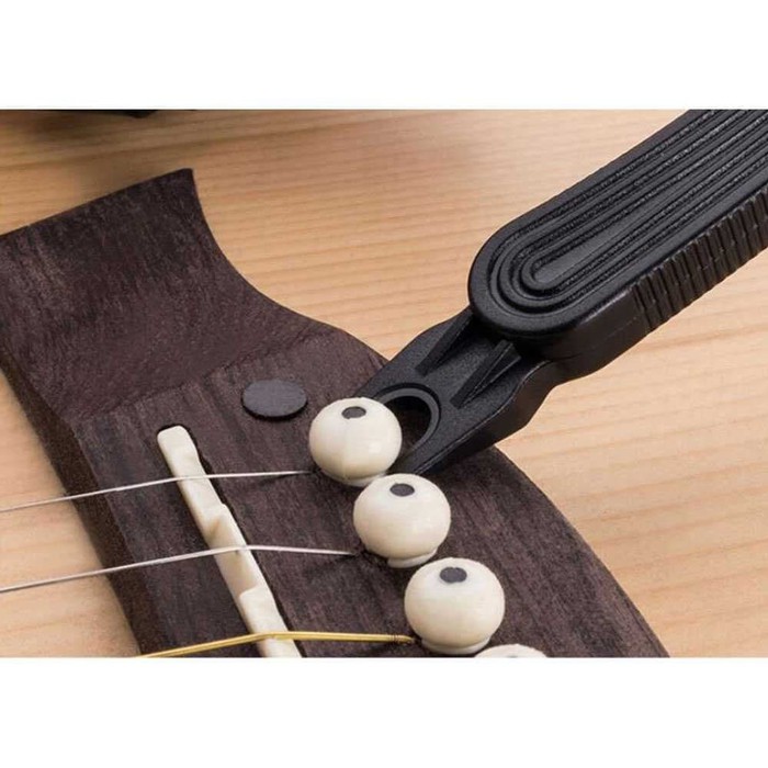 Guitar Tool 3in1 String Winder Bridge Pins Puller Cutter Senar Gitar