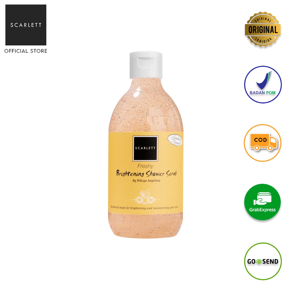 Scarlett Whitening Shower Scrub Freshy