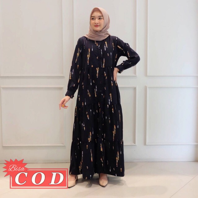 LUPI MAXI / MAXI / LONG DRESS / MAXI DRESS / DRESS MUSLIM / GAMIS / FASHION WANITA