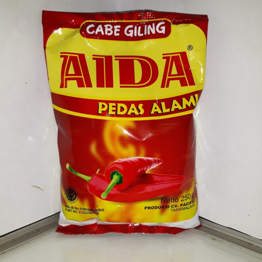 

Cabe Giling Aida 250 Gr bubuk cabe 250gr aida 250gr