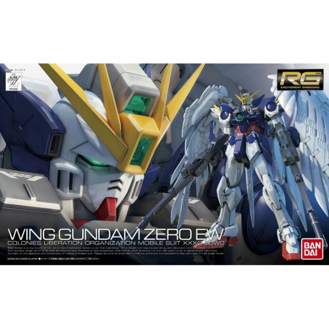 BANDAI 1/144 RG WING GUNDAM ZERO EW