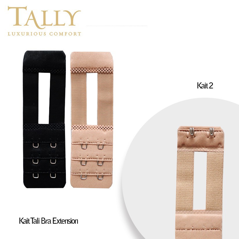 BRA Extention / Sambungan Pengait Extra Bra Kait Tali Eksklusif Penyambung BRA BH Tally