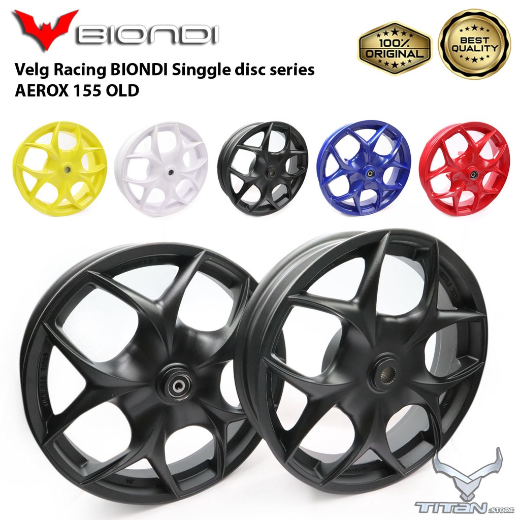 VELG RACING MOTOR YAMAHA AEROX 155 OLD/NEW AEROX 155/AEROX CONECTED - BIONDI