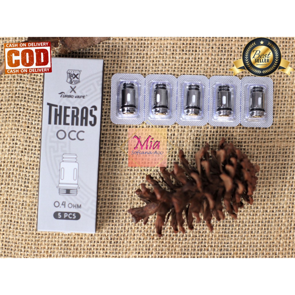 COIL THERAS X MESH 0.4 ohm AUTHENTIC HARGA 1 PCS