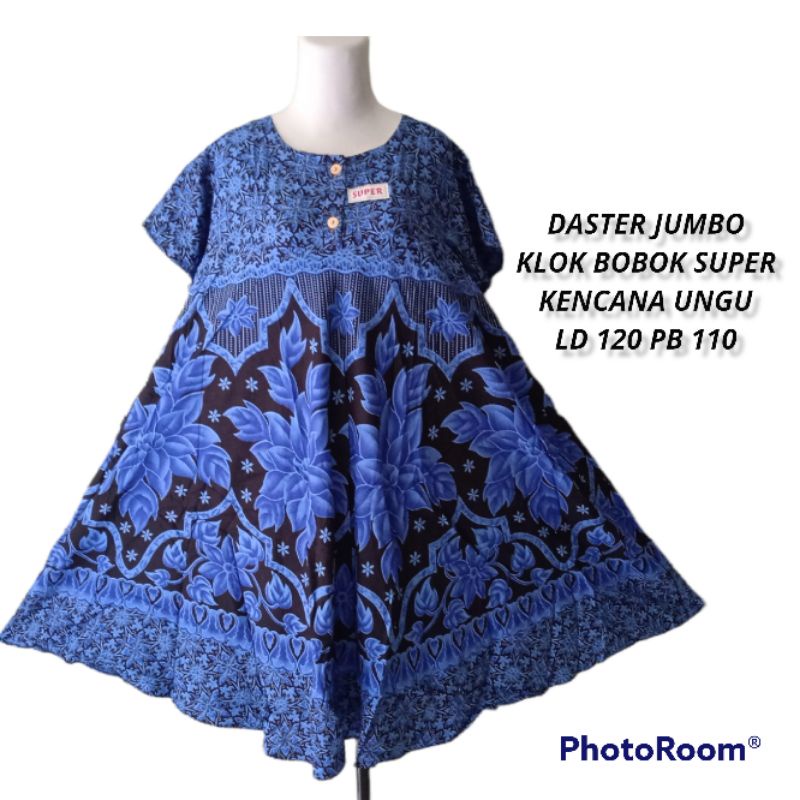 DASTER KLOK JUMBO KENCANA UNGU SUPER /LABEL HIJAU