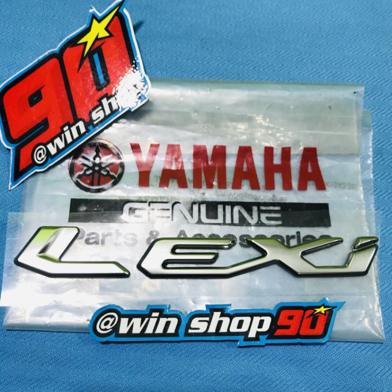 EMBLEM LOGO STIKER LEXI ORIGINAL YAMAHA B3F-F173B-10