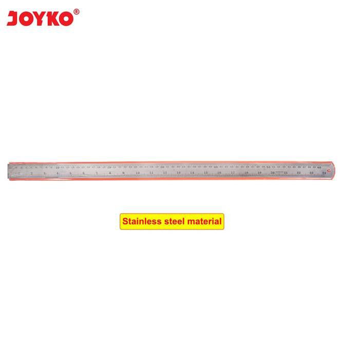 

Stainless Steel Ruler Penggaris Besi Joyko RL-ST60 60 cm