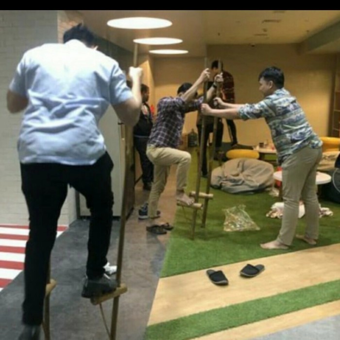 egrang full besi kuat kokoh