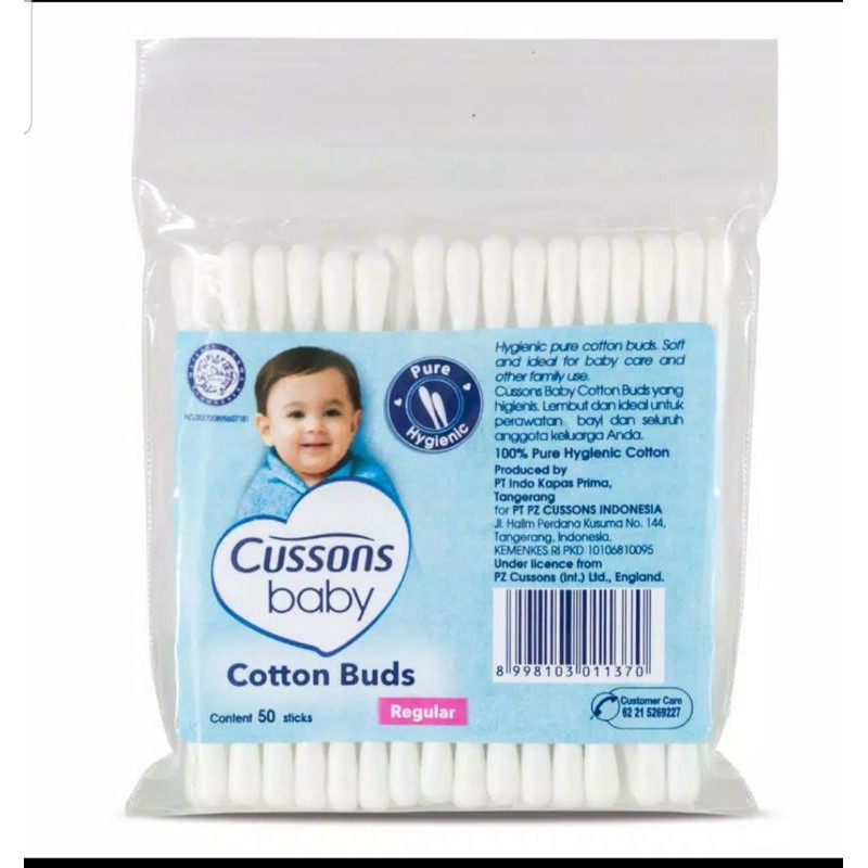 CUSSONS COTTON BUDS BABY 50'