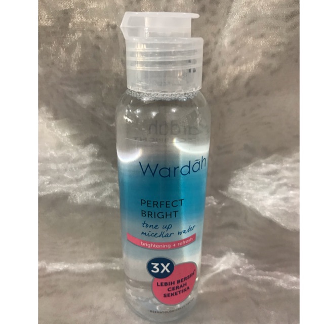 WARDAH PERFECT BRIGHT TONE UP MICELLAR WATER 100 Ml @MJ